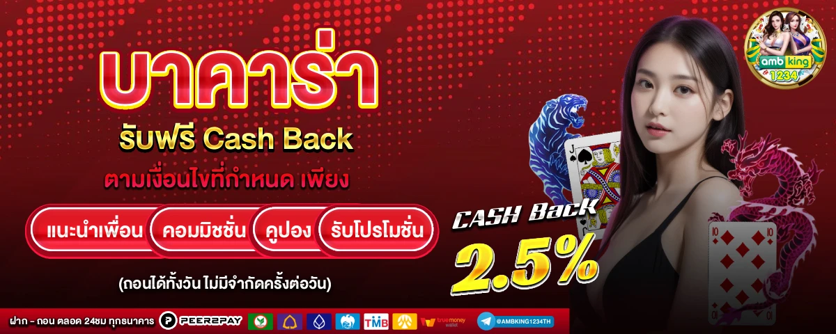 เว็บตรงฝากถอนวอเลท - แบนเนอร์โปรโมชั่น